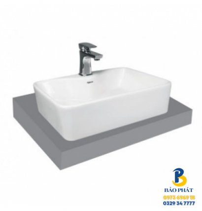 Chậu Rửa Lavabo Đặt Bàn Viglacera V72