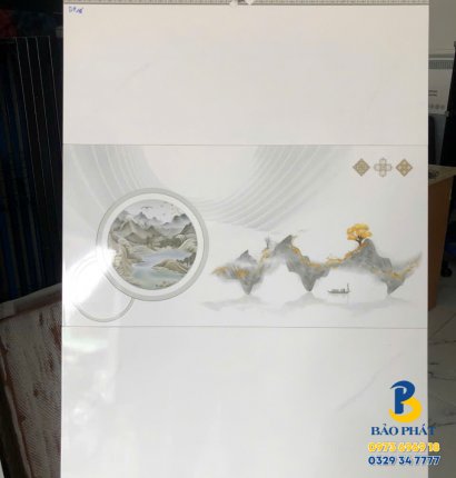 Gạch ốp tường 40x80 men bóng đẹp tại gò công