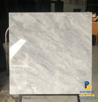 Gạch lát nền 80x80 màu xám tại trần đại nghĩa