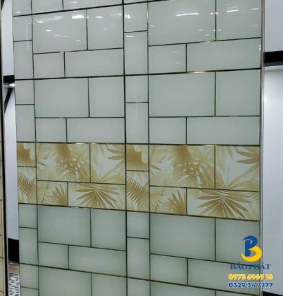 GẠCH 30X60 KHẮC KIM MÀU XANH NGỌC