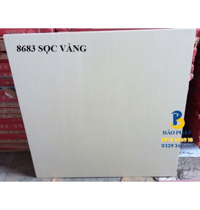 Đá Bóng Kính 80x80 Trung Quốc H8683 Sọc Vàng