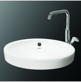 Chậu Rửa Mặt Lavabo Viglacera CD6 Đặt Bàn