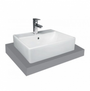 Chậu Rửa Lavabo Viglacera V42M Đặt Bàn Đá