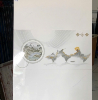 Gạch ốp tường 40x80 men bóng đẹp tại gò công