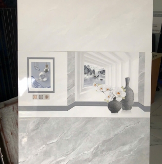Gạch ốp tường 40x80 cao cấp men bóng tại tân bình