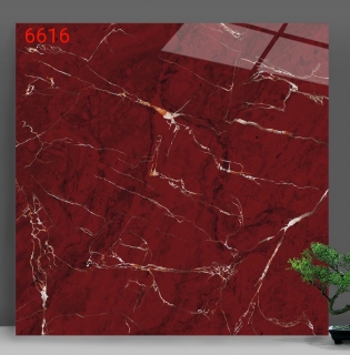 GẠCH ĐÁ BÓNG  60X60  ĐỎ VÂN TRẮNG TẠI THỦ ĐỨC