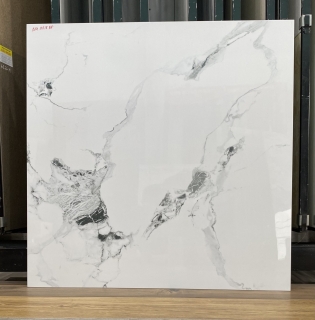 gạch lát nền 8080 trắng vân đẹp mã 9818