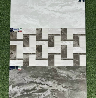 Gạch ốp tường 4080 hoa văn xám cao cấp tại phú quốc