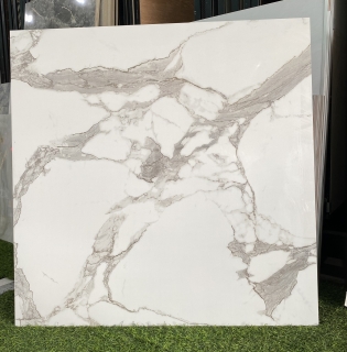 GẠCH TRUNG QUỐC 80X80 KHẮC KIM TRẮNG VÂN