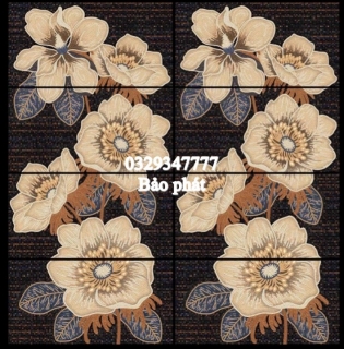GẠCH GIÁ RẺ  60120 VÂN BÔNG HOA  TRANG TRÍ ĐẸP