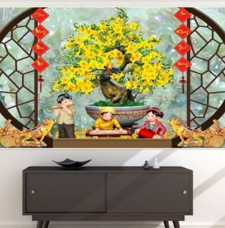 TRANH TƯỜNG CAO CẤP TẠI MIỀN NAM