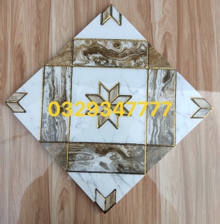 GẠCH TRANG TRÍ NHŨ VÀNG 30X30 TẠI Q1