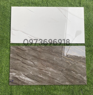 Gạch ốp tường 40x80 khắc kim Trung Quốc