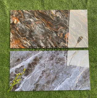 Gạch ốp tường 40x80 khắc kim nhập khẩu mẫu mới nhất