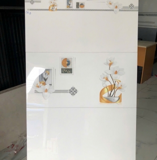 Gạch 40x80 đá bóng kiếng hoa văn đẹp