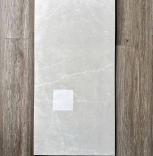 Gạch 60x120 bóng kiếng vàng kem