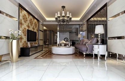 Các loại gạch lát nền phòng khách đẹp và sang trọng nhất hiện nay