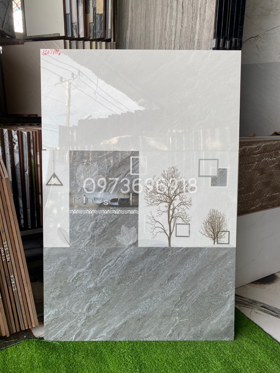 Gạch bóng kiếng 30x60 ốp tường